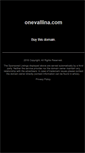 Mobile Screenshot of onevallina.com